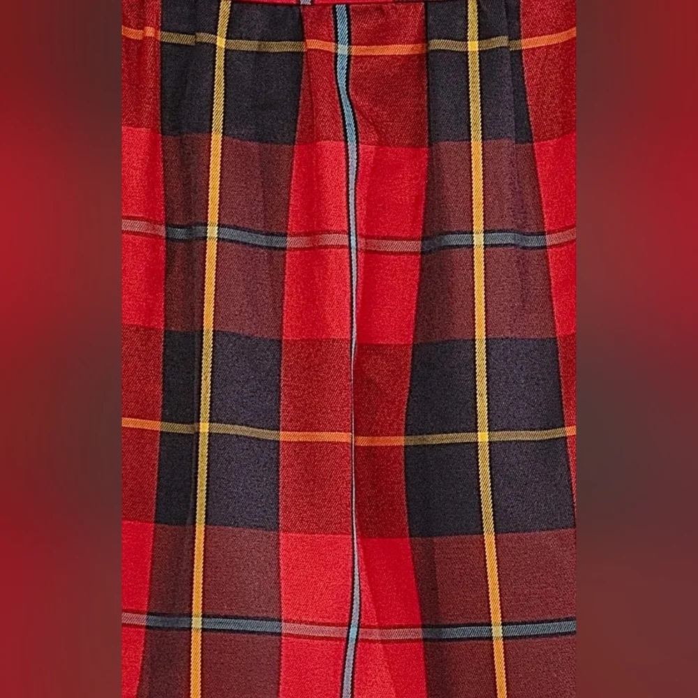 Plaid Ruffle Dress - Picture 6 of 11